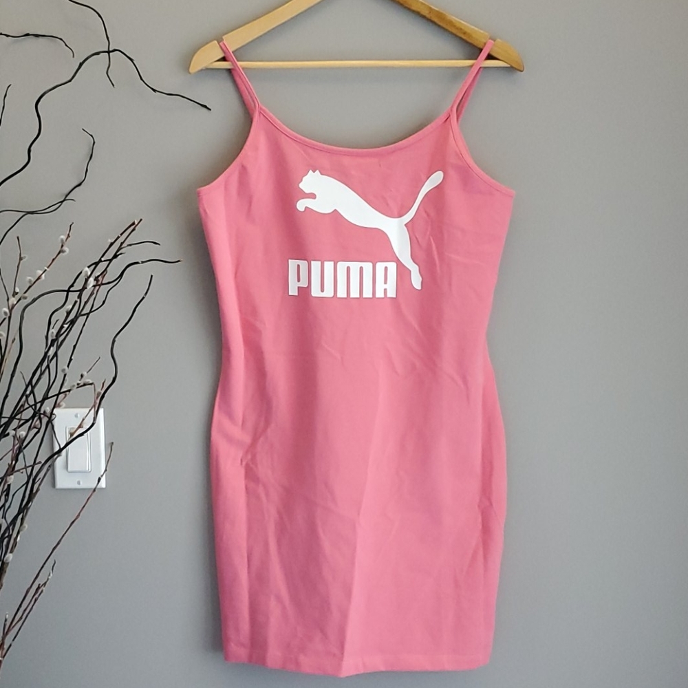 NWT Pink Puma bodycon dress